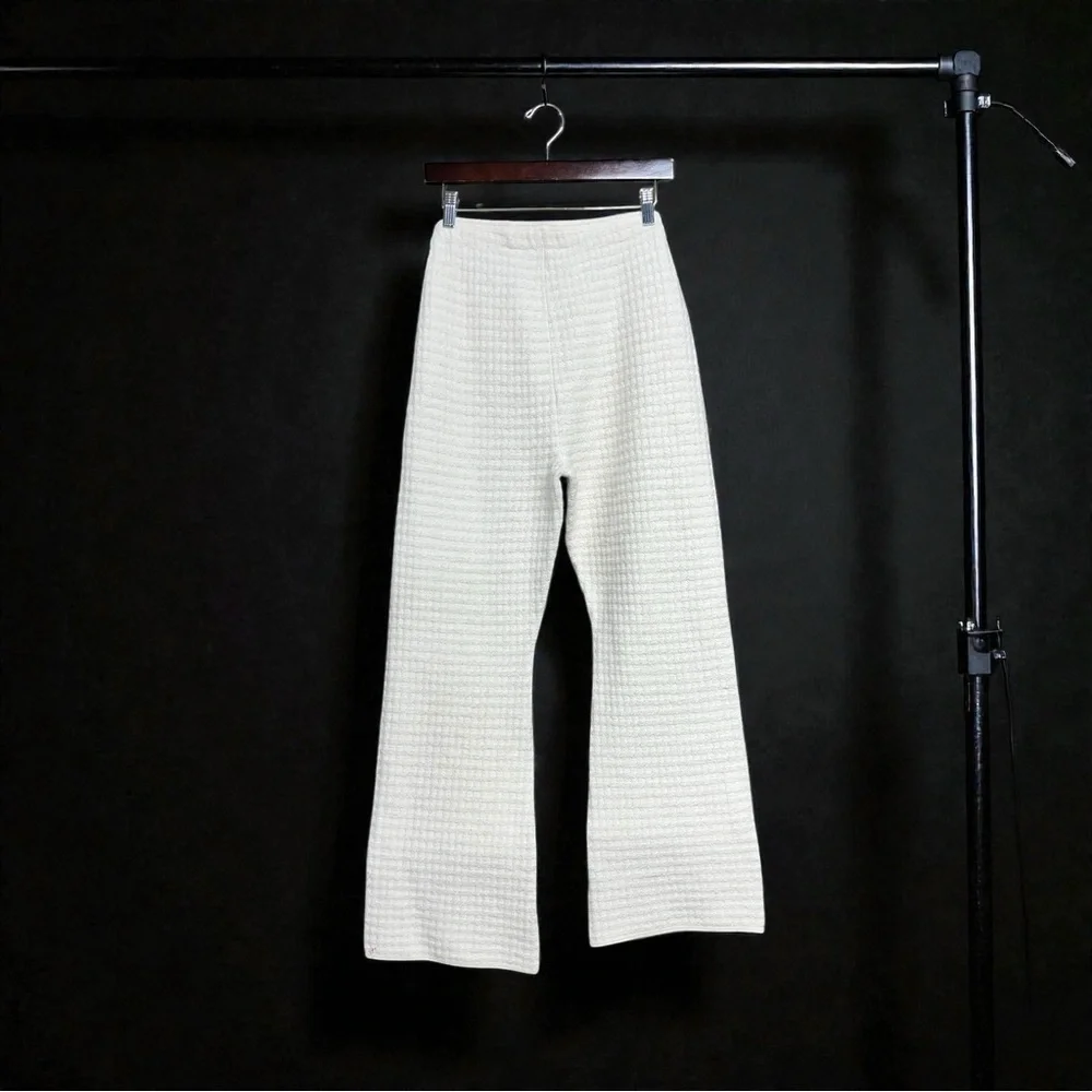 🌻NEW w/tags Sandro Fancy Braid Trim Side Zip Tweed Pants Women’s Size 42 US 10 - Picture 8 of 15